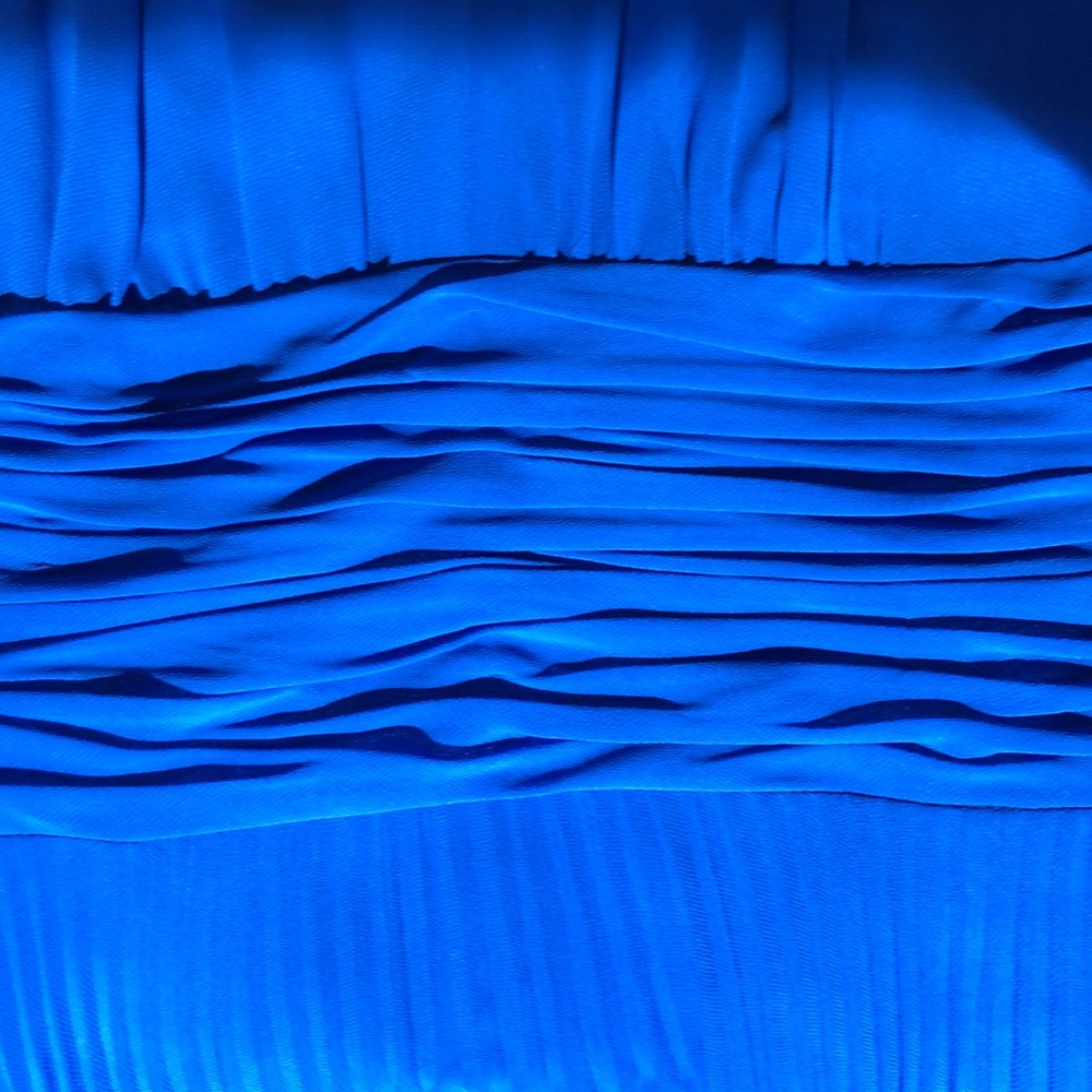 Semi-formal dress EUC Royal blue halter top